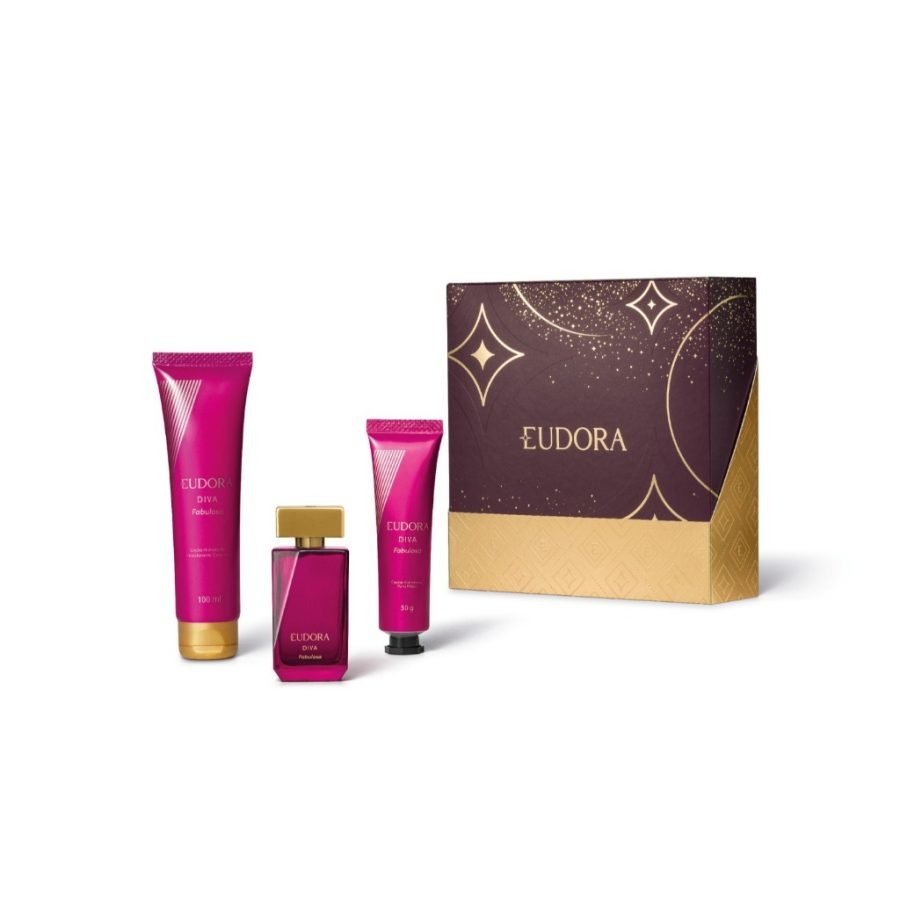 KIT DIVA FABULUSA (COLONIA, LOÇÃO E CREME P/ MÃOS)