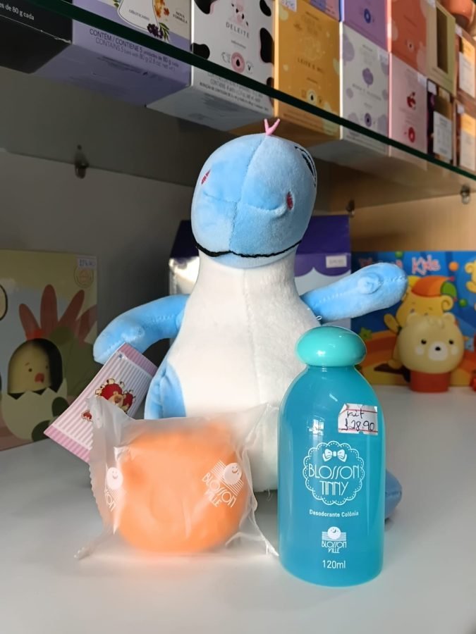 KIT URSINHO (COLONIA, 1SABONETE E URSO)