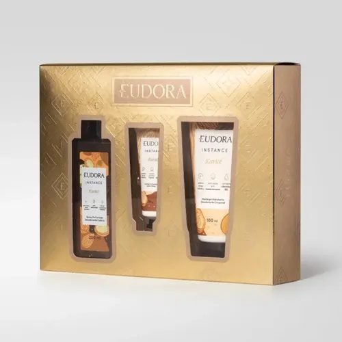 KIT KARITE (SPLASH, HIDRATANTE E CREME P/ MÃOS)