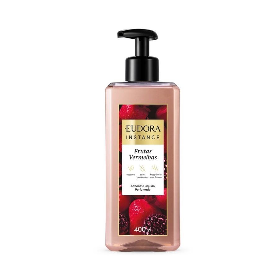 SABONETE LIQUIDO FRUTAS VERMELHAS 400ML