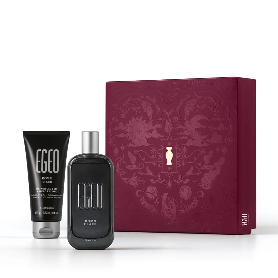 KIT EGEO BOMB BLACK (COLONIA + SHOWER)